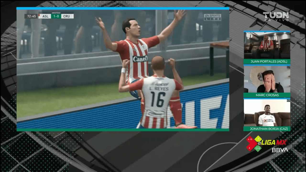 Matías Catalán y Julio fueron los anotadores de San Luis que llega a cuatro unidades, mientras la Máquina vuelve a caer y preocupa su inicio en eLiga MX.