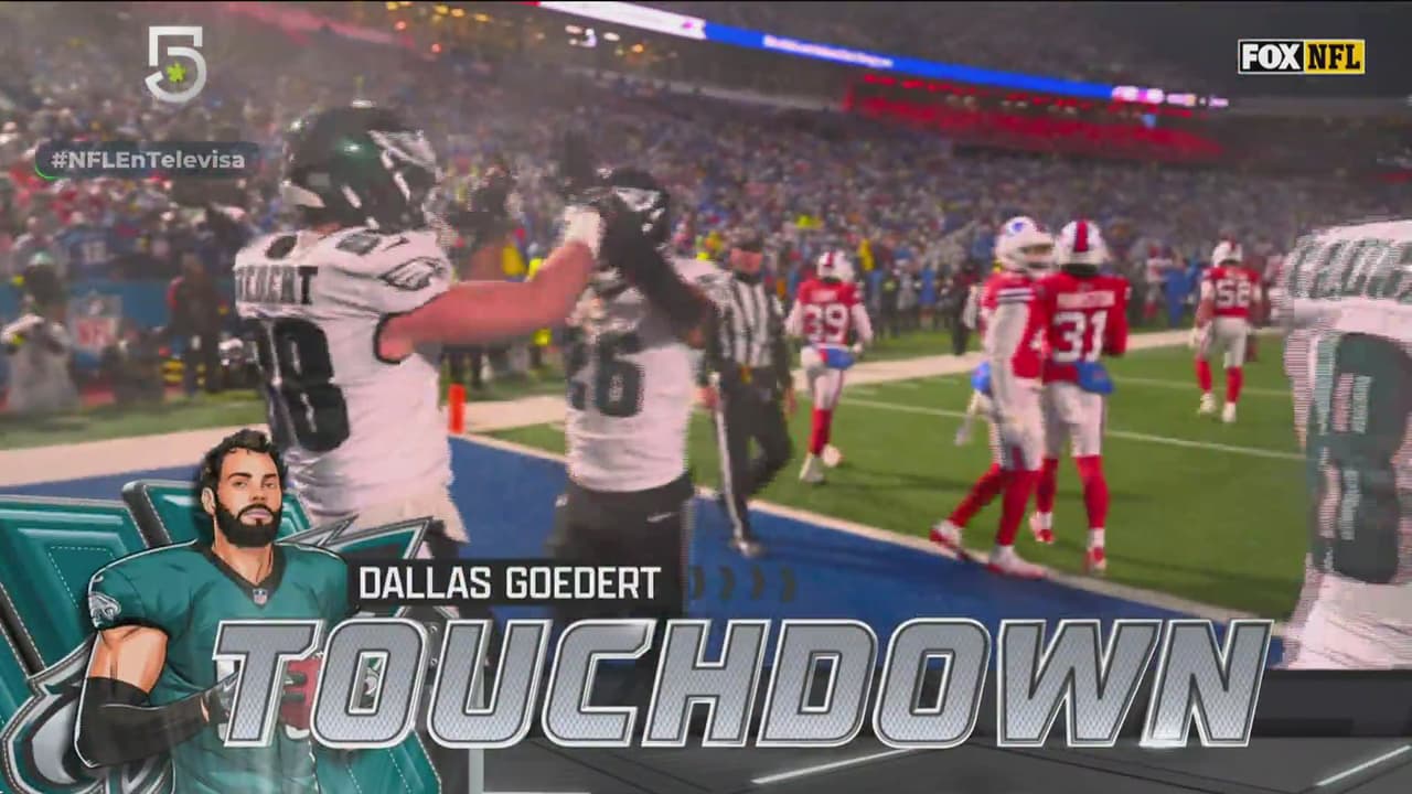 ¡Error de Josh Allen que vale siete puntos para Philadelphia Eagles!