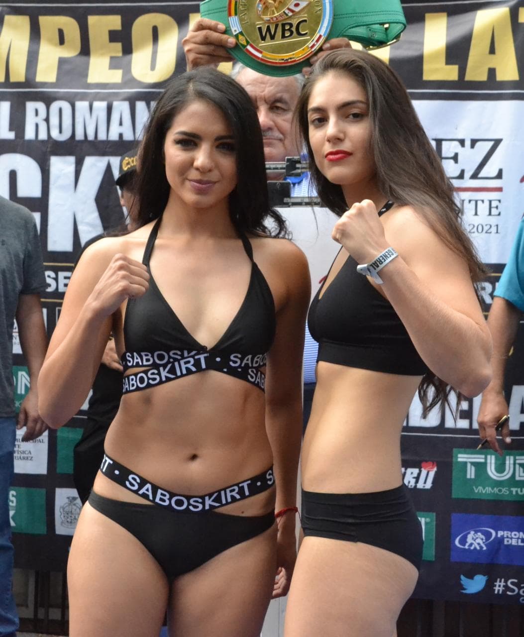 Listo el combate tras la ceremonia de pesaje con tres peleas de pronóstico reservado.