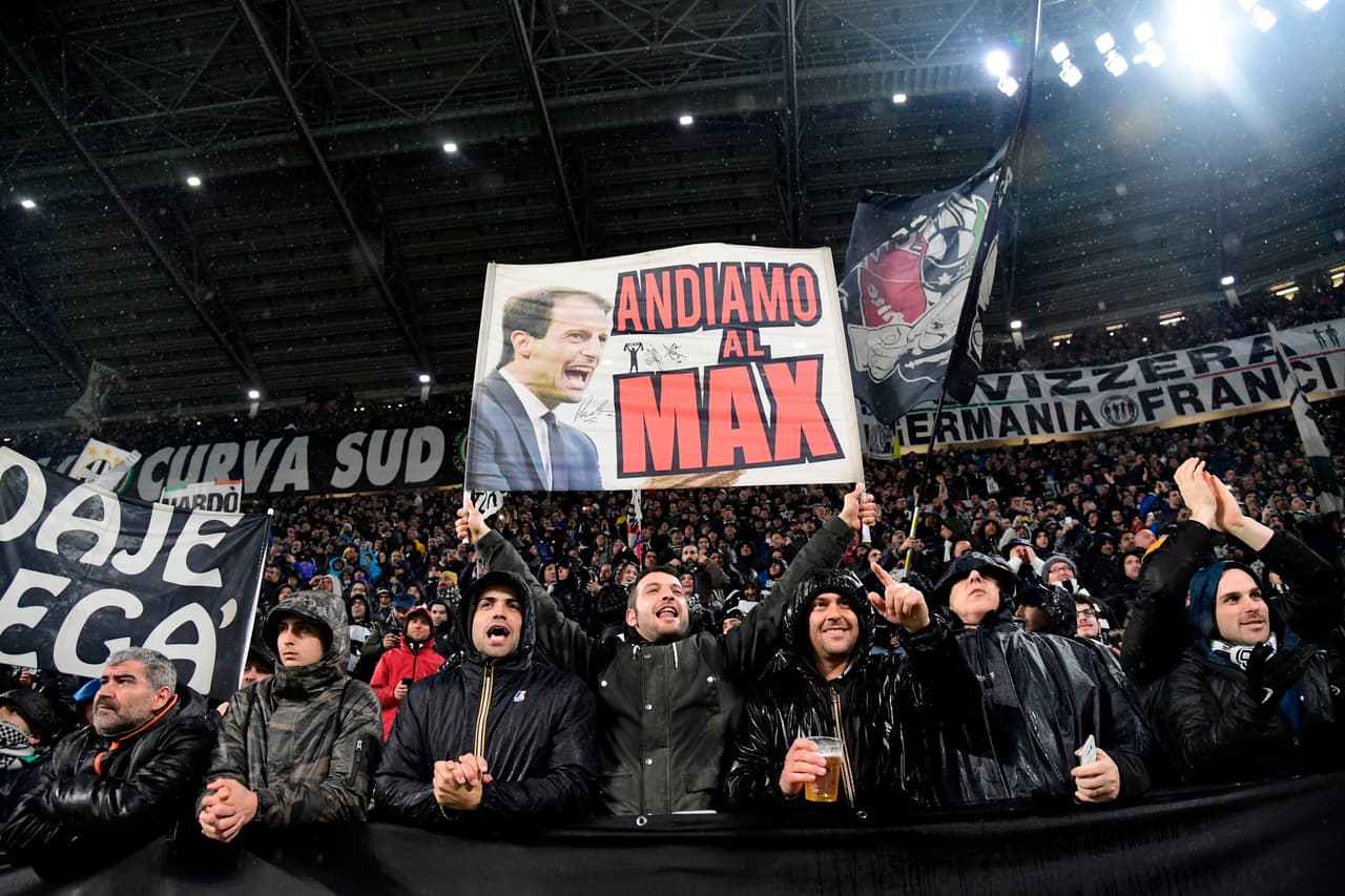 La afición local, sin duda, fue la más ruidosa en toda la previa del partido entre la Juventus y Real Madrid por los cuartos de final de la Champions League. Un marco impresionante para un partido de tal calibre entre dos de los mejores equipos del mundo, además últimos finalistas del torneo.