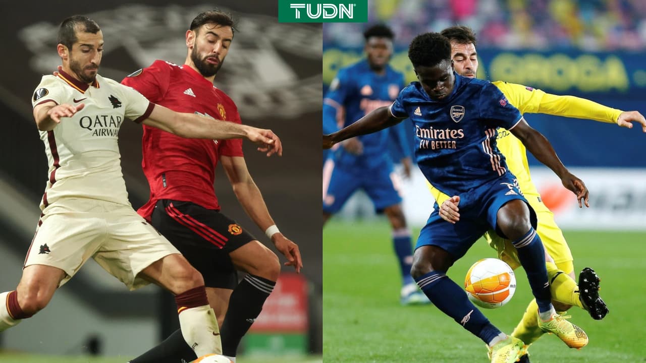 Lo que necesitan Villarreal vs. Arsenal y United vs. Roma para llegar a la final de UEFA Europa League