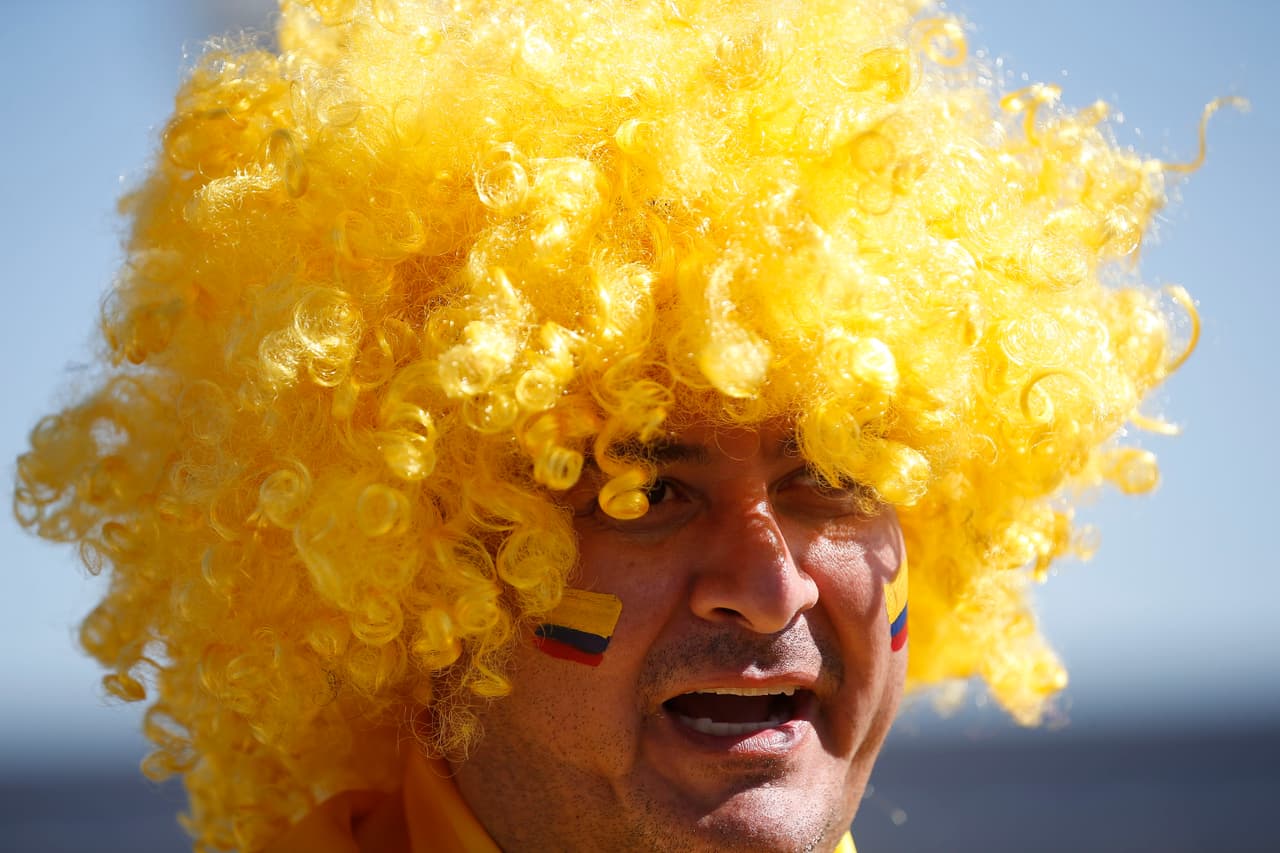 La alegría y el colorido encendió la fiesta del duelo de Colombia y Senegal, partido definitivo en la clasificación a octavos de finl por el grupo H del Mundial de Rusia 2018.