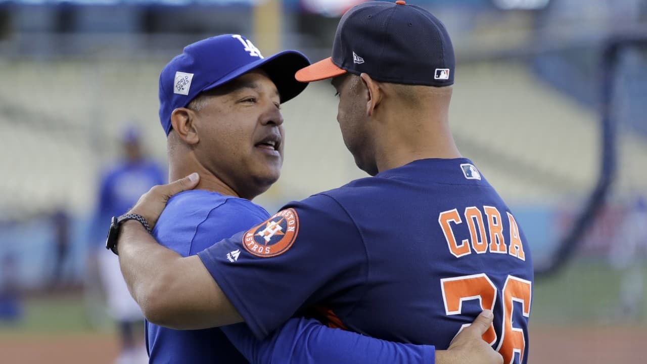 Dave Roberts y Alex Cora formaron parte también de la Serie Mundial de 2017.