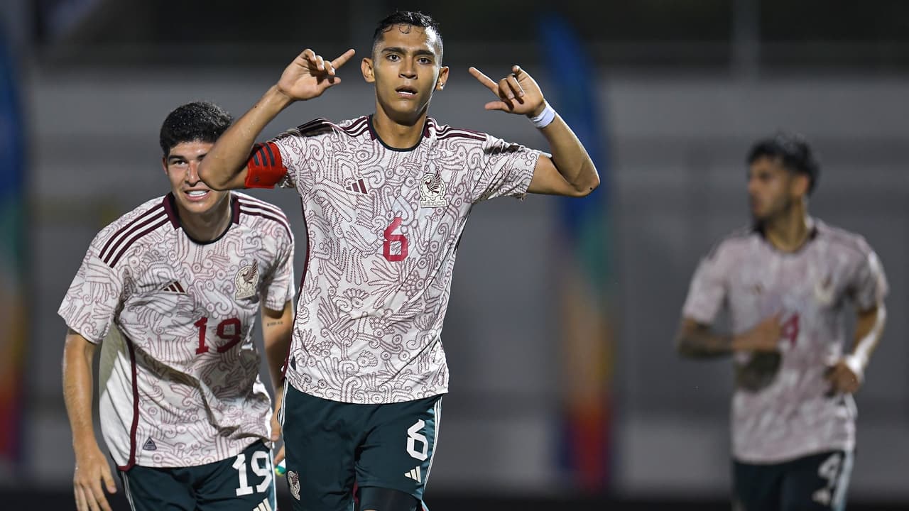 México inicia con triunfo su andar en el futbol de San Salvador 2023