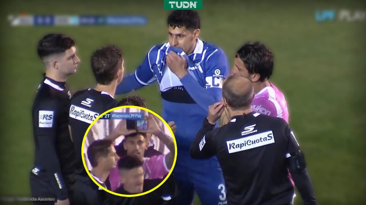 ¡Sin VAR, pero con celular! Revierten penal en Argentina