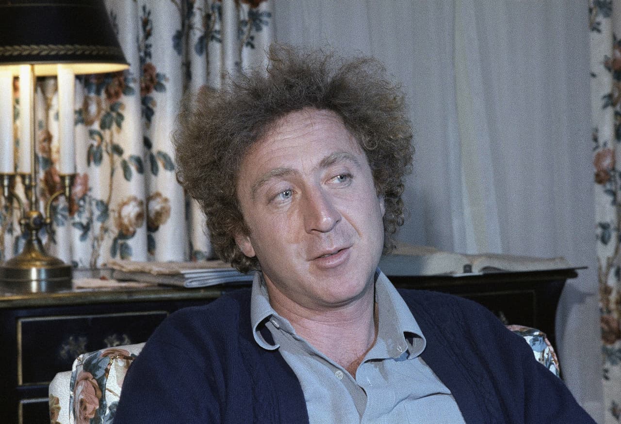 Gene Wilder es su héroe de actuación.