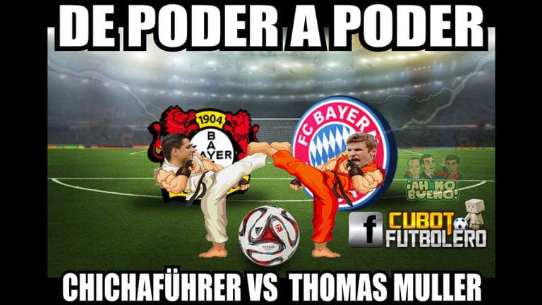 Memes del Chicharito ante Bayern Munich