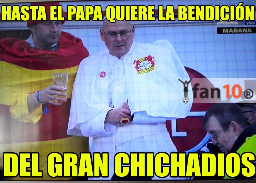 Memes del Chicharito ante Bayern Munich