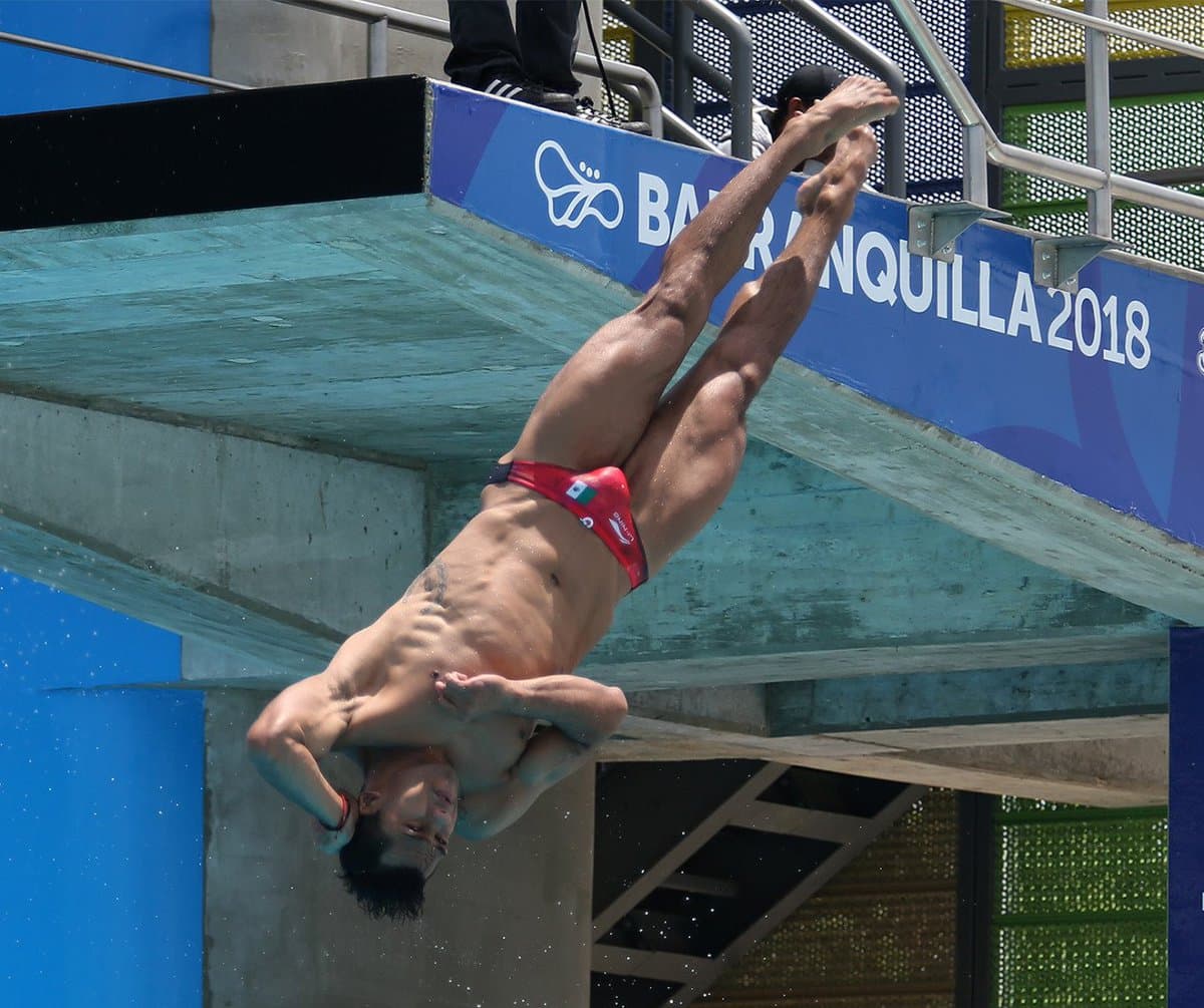 Jahir Ocampo y Rommel Pacheco ganan oro y bronce en trampolín de 1 metro