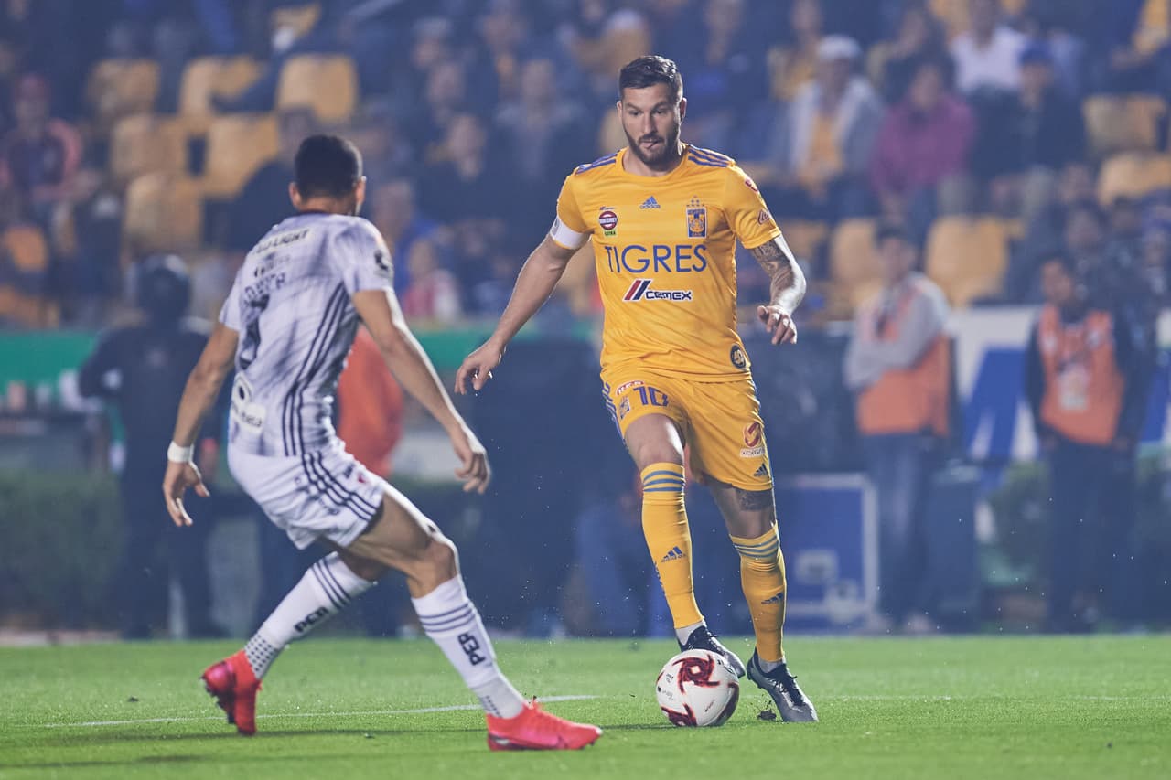 Con goles de Luis Quiñones y André Pierre Gignac, Tigres le pega 2-1 al Atlas y se queda con los tres puntos.