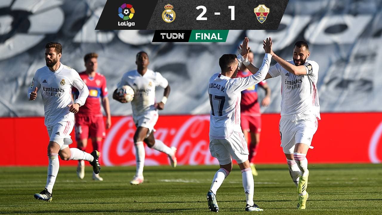 ¡Brutal Benzema! Doblete del francés que le dio el triunfo al Madrid