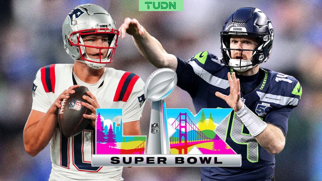 Super Bowl LX: El llamativo logo del duelo Seahawks–Patriots