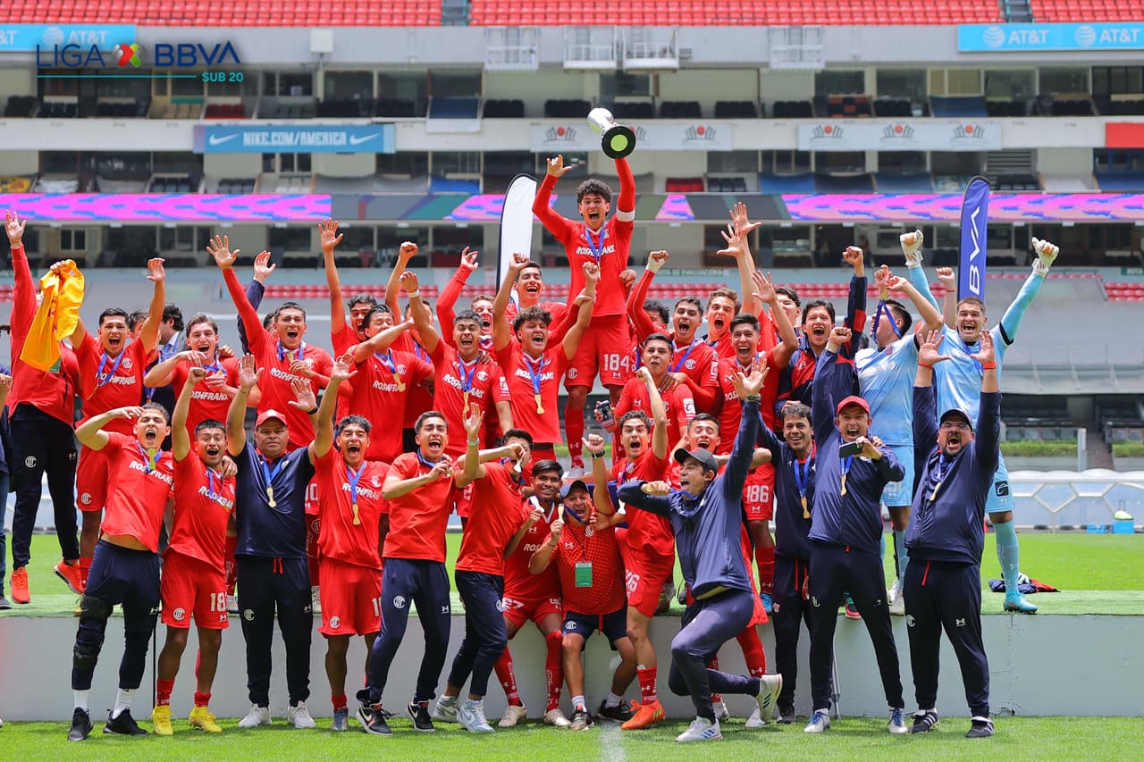 Toluca cayó ante América pero se coronó campeón de la Liga MX Sub-20