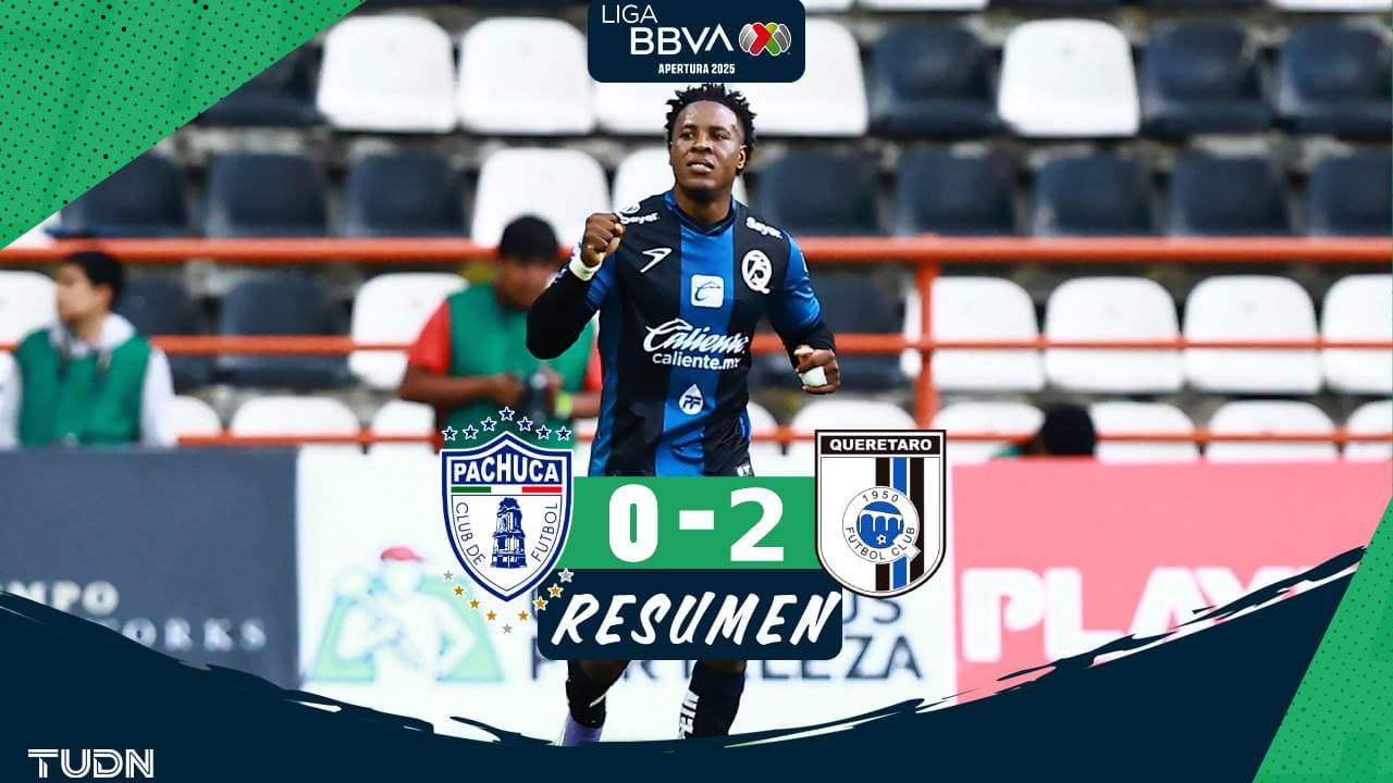 Resumen | Querétaro ‘rompe’ las quinielas y derrota al Pachuca