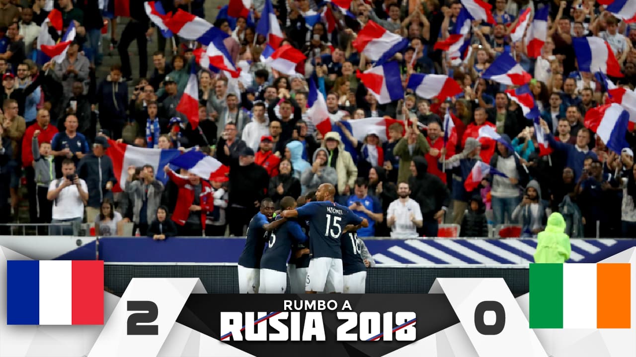 Francia comienza con el pie derecho su camino hacia Rusia 2018