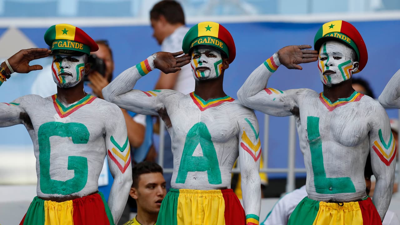 La alegría y el colorido encendió la fiesta del duelo de Colombia y Senegal, partido definitivo en la clasificación a octavos de finl por el grupo H del Mundial de Rusia 2018.