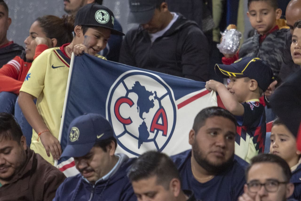 Los fanáticos del América listos para el juego contra Atlas en el Estadio Jalisco por la jornada 2 del Clausura 2019.