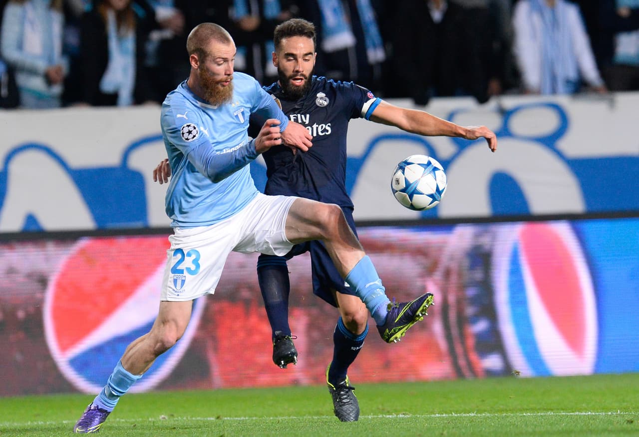 El conjunto merengue sufrió de más en su visita al Malmoe por la buena defensa de los suecos.