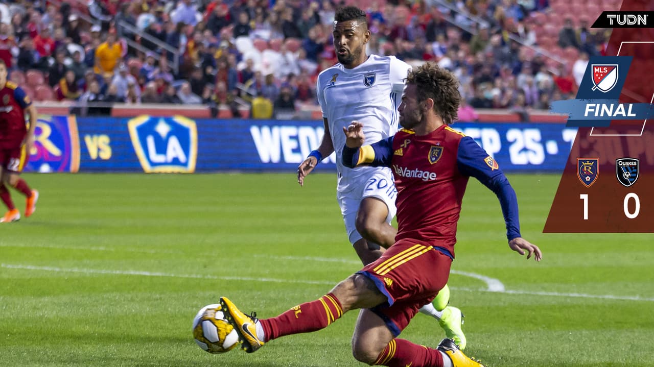 Real Salt Lake sobrevive las bajas y logra crucial triunfo sobre San Jose Earthquakes
