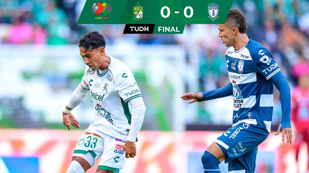 Pachuca consigue empate de '10' ante León