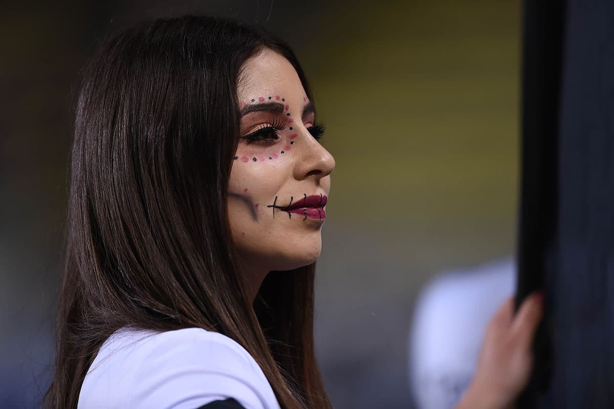 Foto durante el partido Morelia vs Tigres correspondiente a la jornada 15 del torneo Apertura 2018 de la liga BBVA Bancomer realizado en el estadio Morelos. EN LA FOTO: