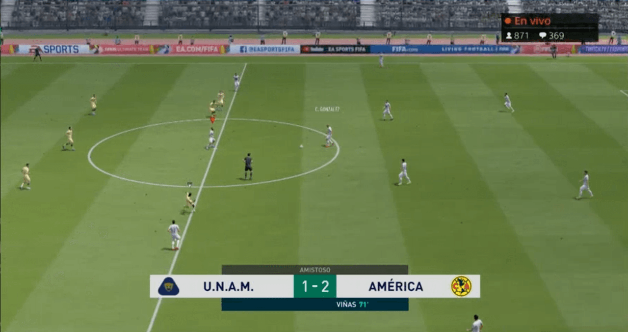 Un medio tiempo sin goles, pero en la parte complementaria cayeron cuatro y tres de esos fueron para el equipo comandado por Santiago Cáseres.