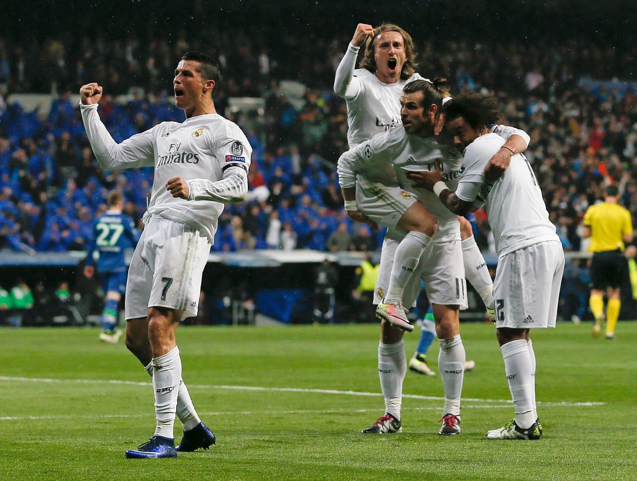 Real Madrid 3-0 Wolfsburgo: Soberbio 'hat-trick' de Cristiano concreta la remontada