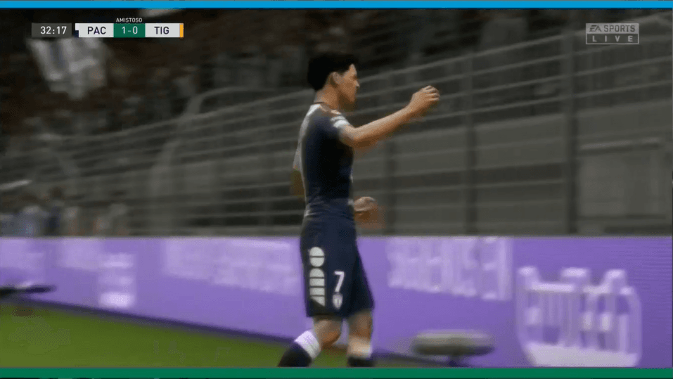 Cristian Souza dominó completamente el partido, guiando a la victoria a los Tuzos 2-0 ante los Tigres dirigidos por Quiñones en los controles de la eLiga Mx.