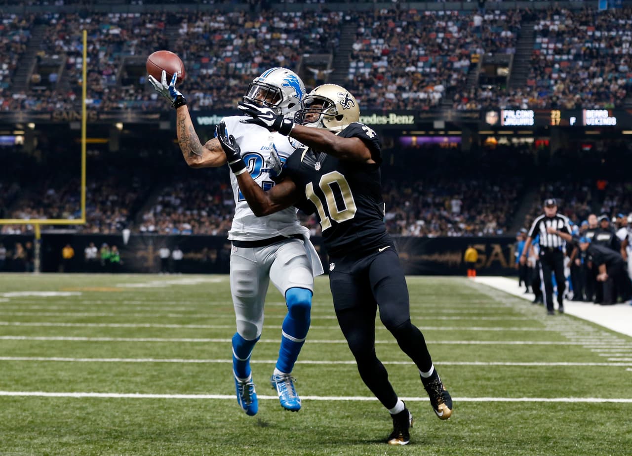 Los Lions le dieron el zarpazo a los Saints en el Superdomo 35-27. Checa las mejores tomas del duelo.