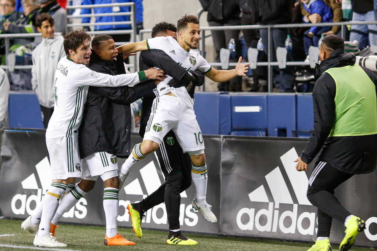 El confuso festejo prematuro de los Timbers tiene explicación según Sebastián Blanco y Gio Savarese