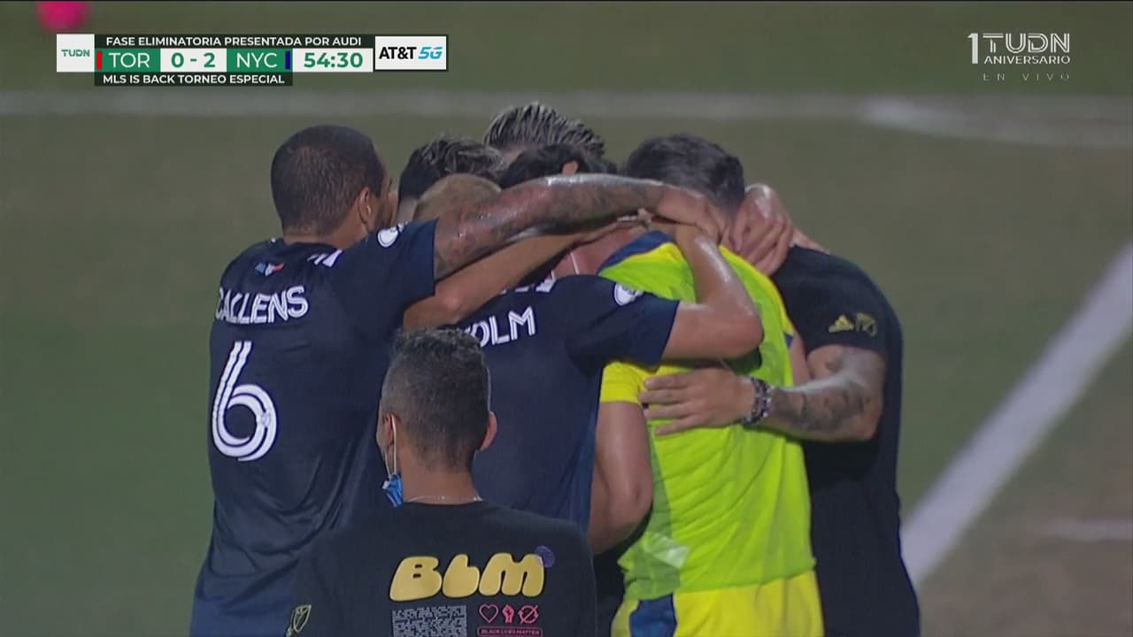 Remate potente de Valentín Castellanos y NYC FC amplía el marcador a 2-0