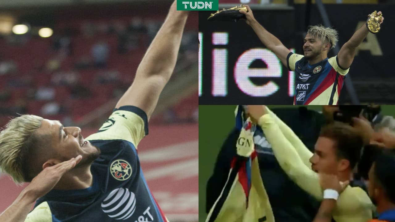 Festejos América en Clásico Nacional ante Chivas