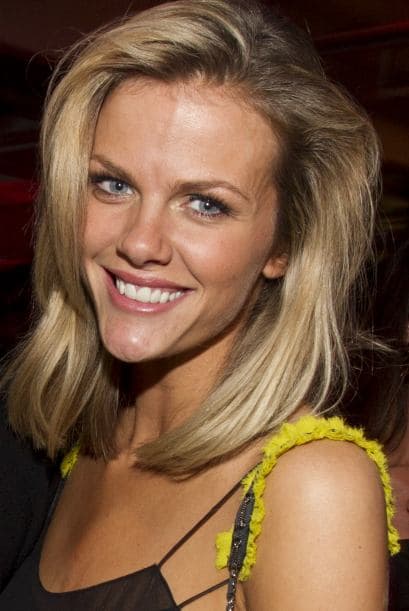 Brooklyn estuvo muy sonriente y lució muy bella.