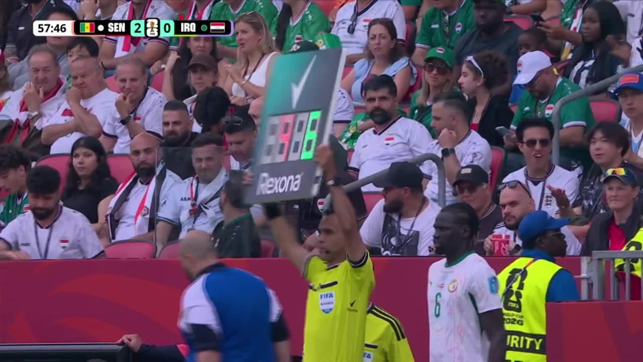 ¡GOL!  anota para Senegal. Pape Gueye