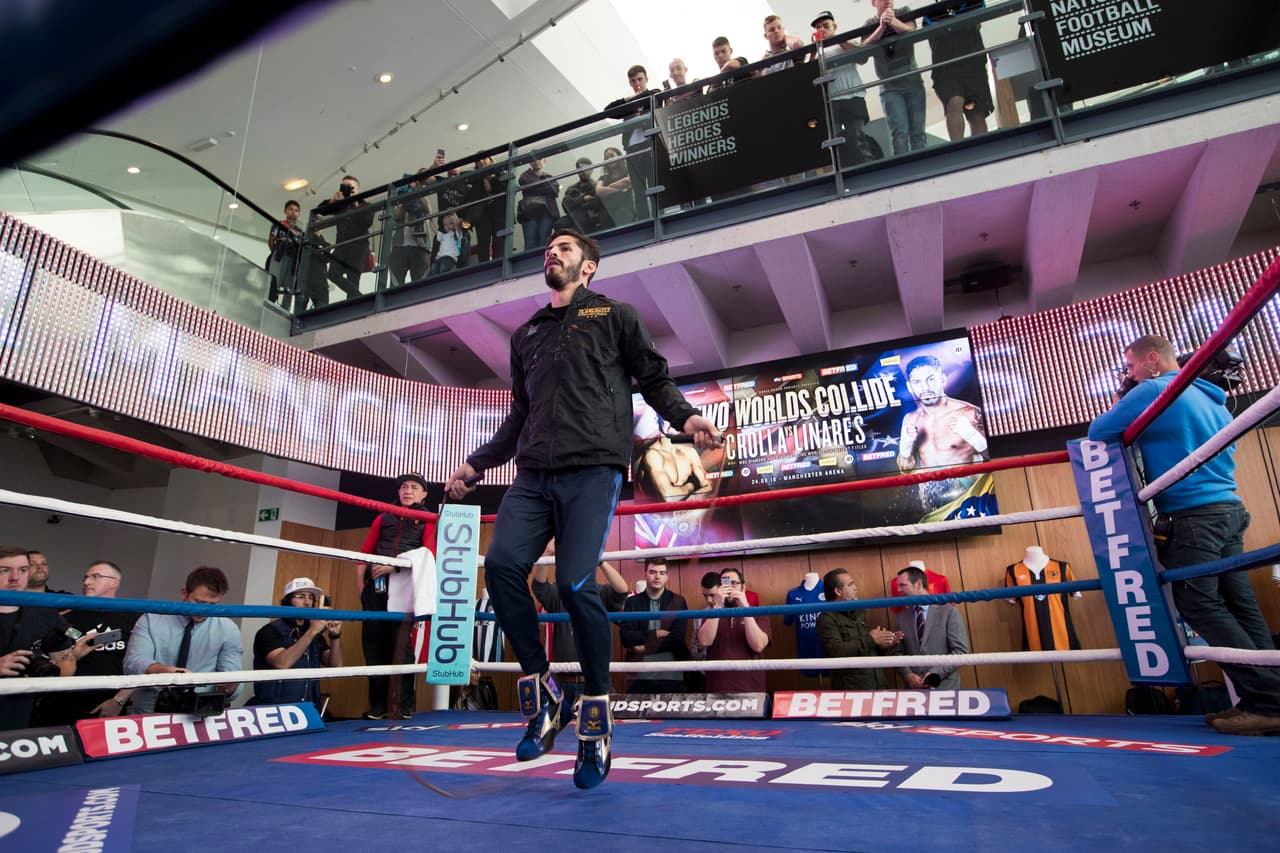 Jorge Linares campeón ligero del CMB y Anthony Crolla monarca de la AMB, están listos para su combate de unificación.