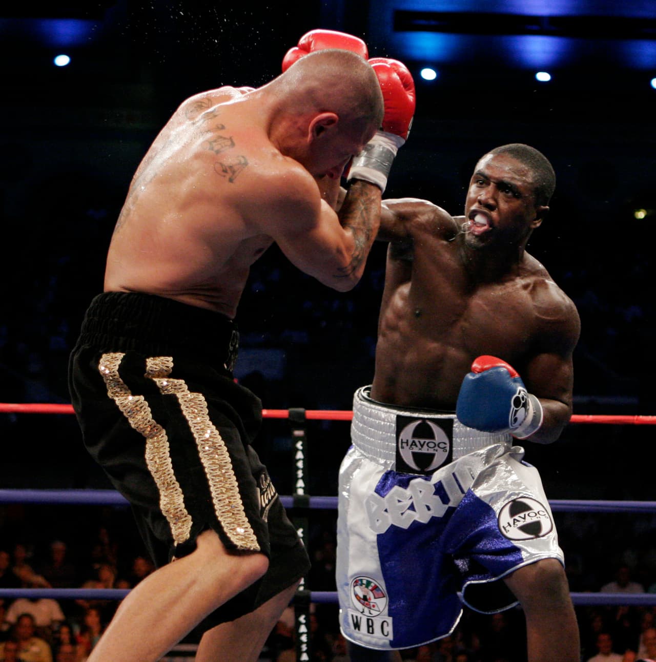Berto debutó en el boxeo profesional el 4 de diciembre del 2004 contra Michael Robinson, el deportista de origen haitiano ganó por nocaut técnico en cuatro rounds.