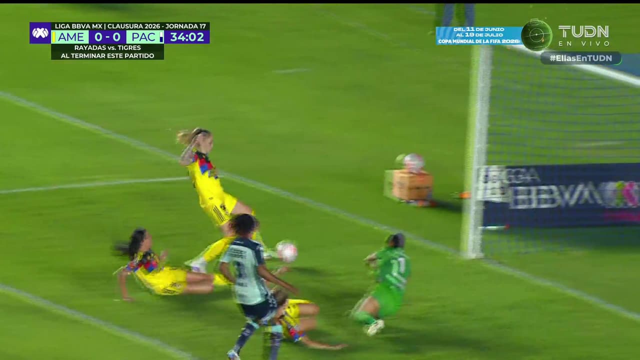 ¡No te lo puedo creer! Tremenda falla de Isa Haas y América se la pierde