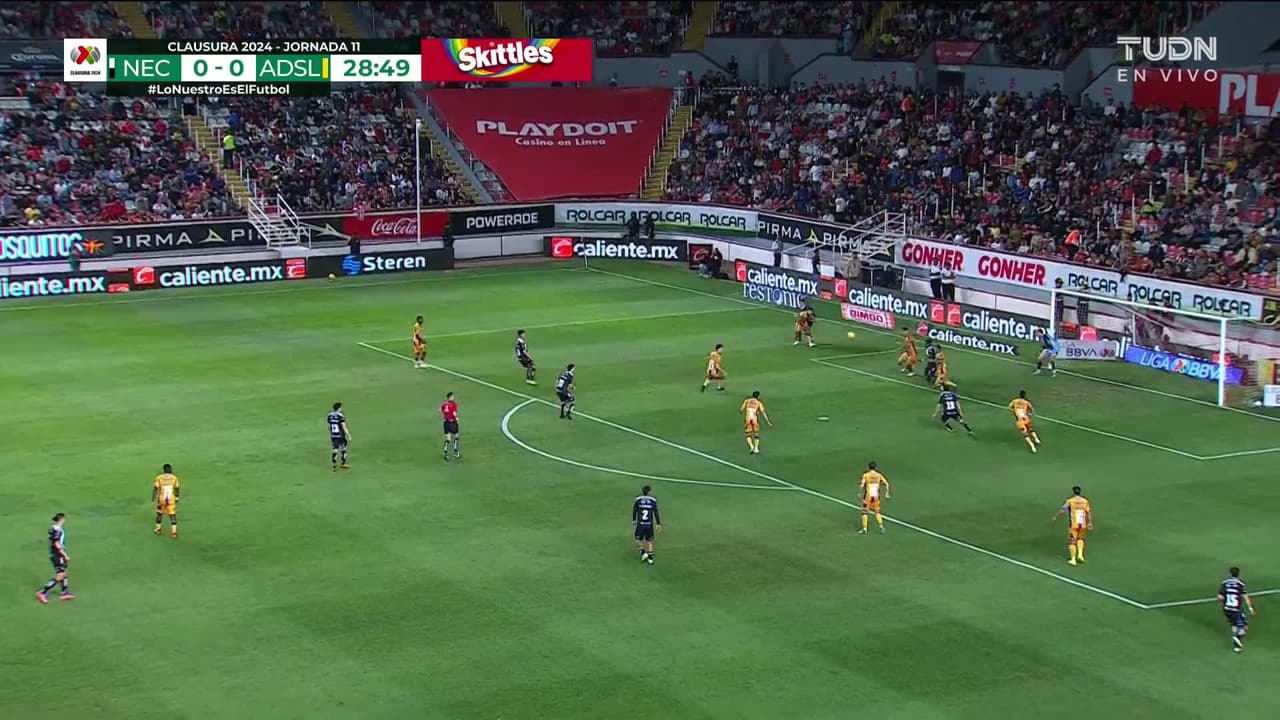 ¡GOOOL! Diego Gómez anota para Necaxa.