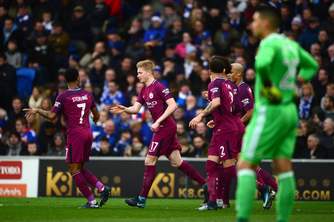 Con ese primer paso para Manchester City, el juego se tornó más fácil para los dirigidos por Guardiola, dominantes en el fútbol inglés de Premier y de Copa de la Liga, donde son finalistas.