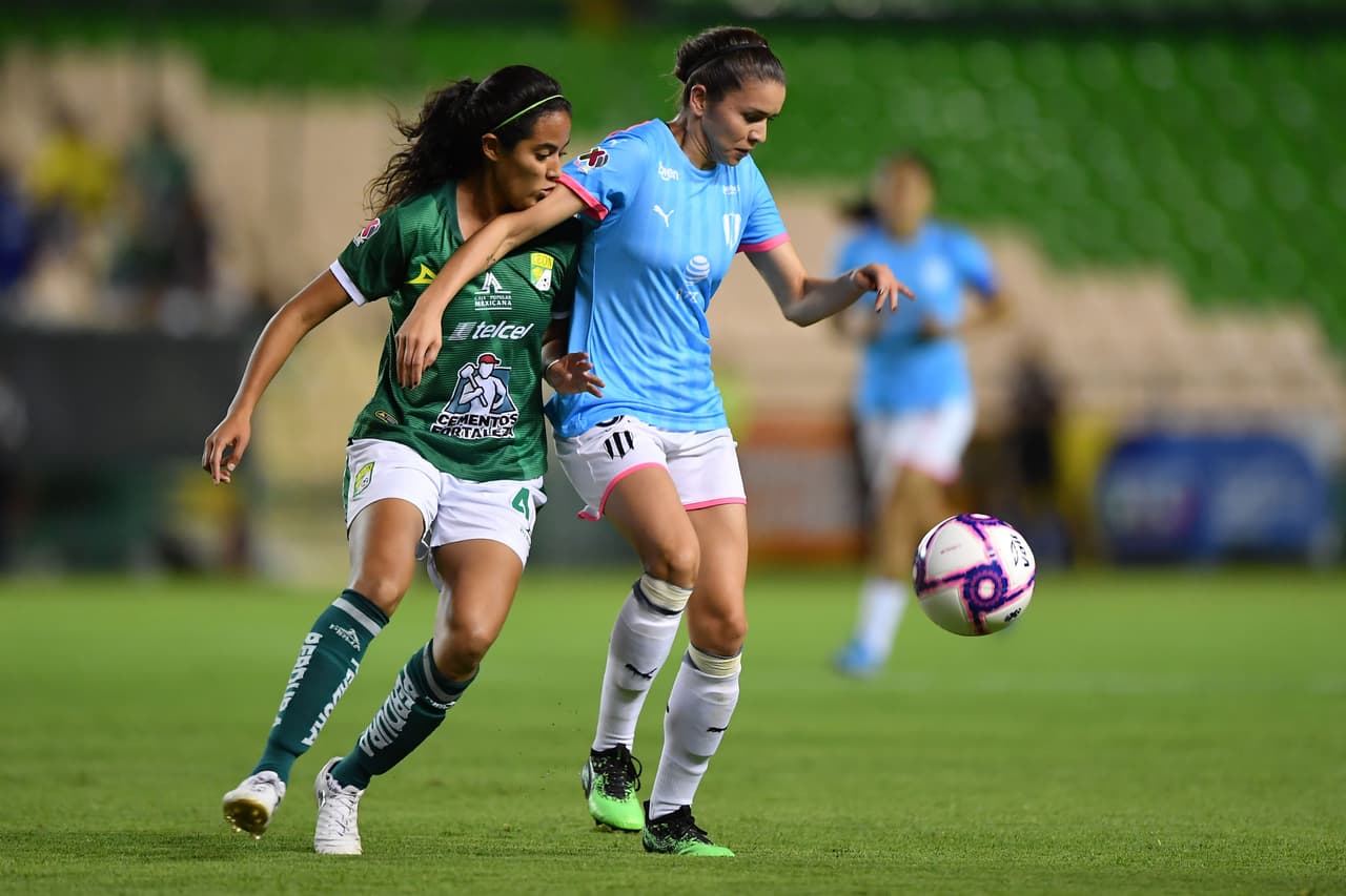 Por Monterrey marcaron: Mónica Desiree y Diana Evangelista (2); para las locales descontó Sanjuana De Jesús Muñoz.