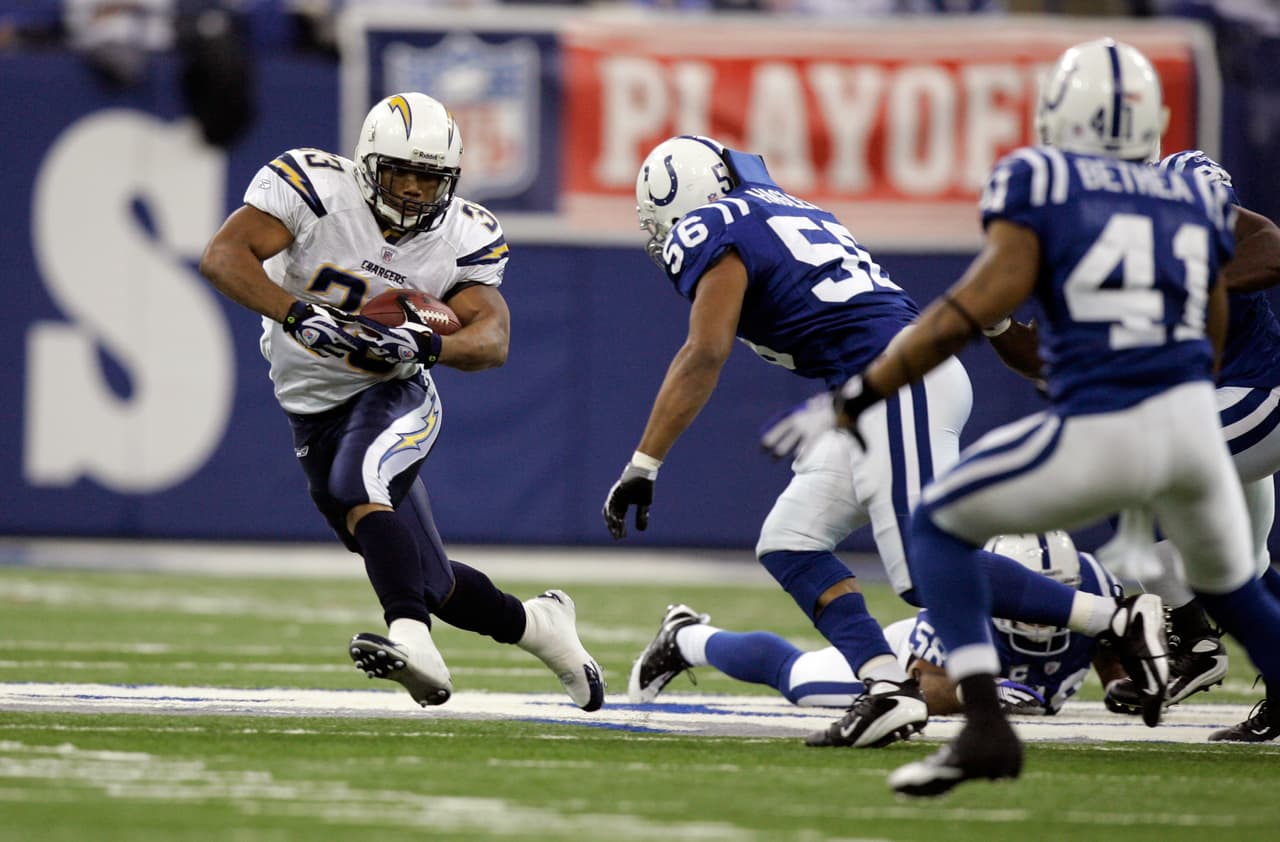<b>Michael Turner | Draft: 2004| Pick: 154 | Equipo: San Diego Chargers | Posición: RB - Runningback</b>
<br>- Los Chargers los seleccionaron en la quinta ronda en la selección global 154.
<br>- En su segunda etapa jugó con Atlanta Falcons. 
<br>- Su carrera fue tan notoria que consiguió 7,338 yardas y fue parte del Pro Bowl dos veces y un First-Team All Pro.