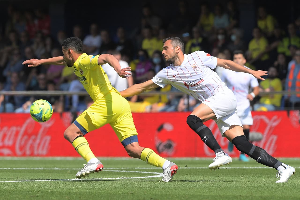 Empate de último minuto para Sevilla contra Villarreala en La Cerámica para acercarse a Europa; Jesús 'Tecatito' Corona fue titular y tuvo una mediana participación.