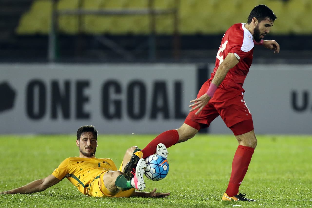 Los australianos supieron cómo controlar a Siria, que contra Irán demostró que tiene entereza en los momentos difíciles.