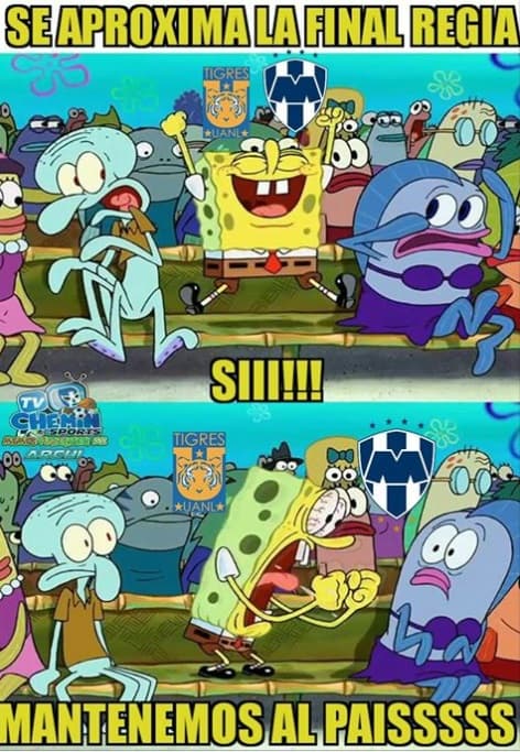 Memes Clásico Regio final