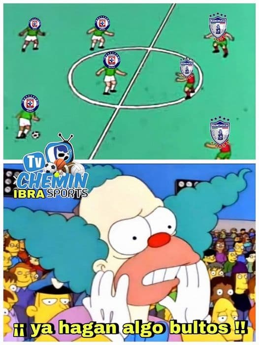 Puebla queda casi noquedo por los memes, mientras que Pachuca y Cruz Azul salen con los mismo daños.