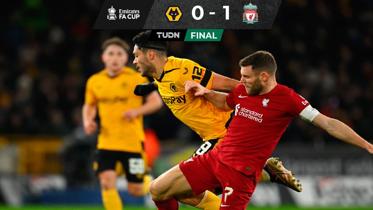 ¡Adiós de la FA Cup! Wolves y Jiménez, eliminados por Liverpool
