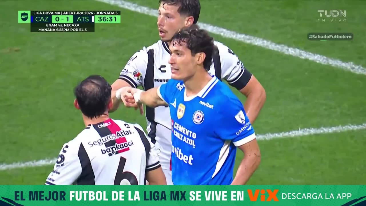 ¡No te puedo creer esta falla Chiquete! Era el primero de Cruz Azul vs. Atlas