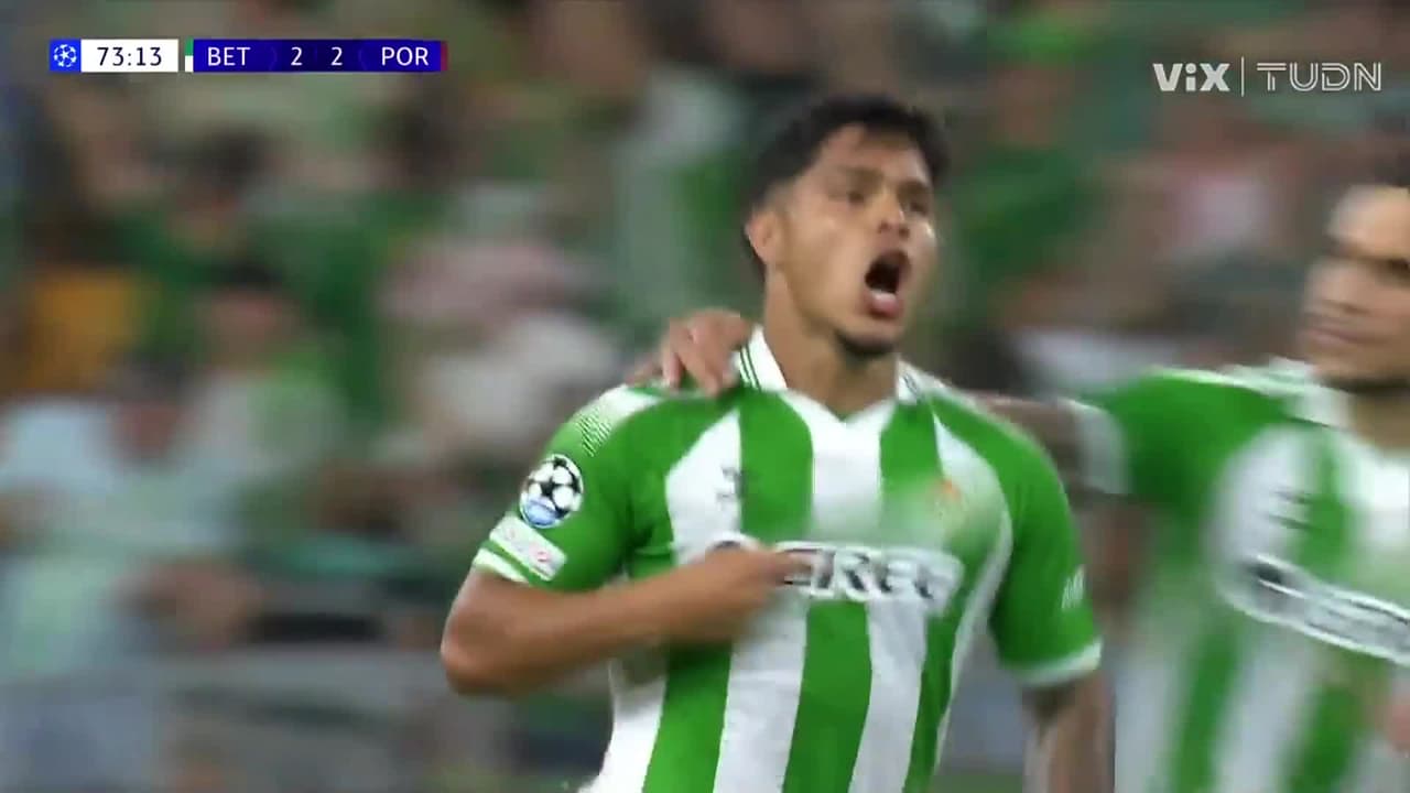 ¡Partidazo! ¡Golazo de Cucho Hernández! ¡Brutal asistencia de Antony!
