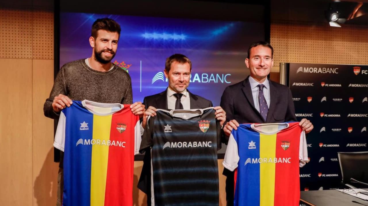 Piqué presentó el FC Andorra y “Messi está en el proyecto”
