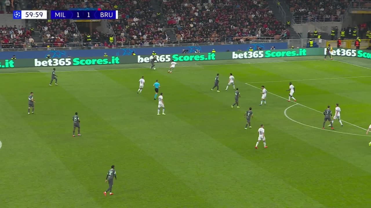 ¡GOL!  anota para Milan. Tijjani Reijnders